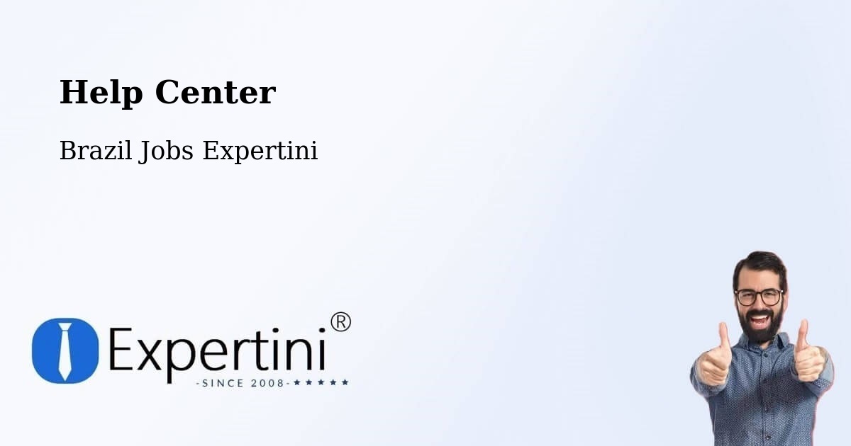 Help Center – Capitólio - Brazil Jobs Expertini